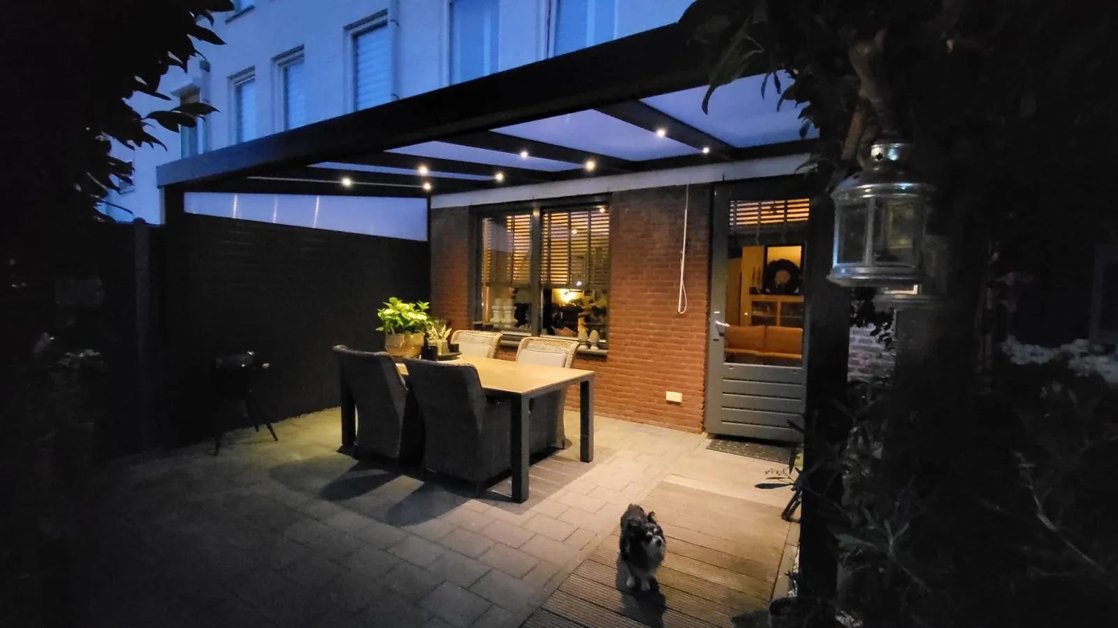 Open veranda's