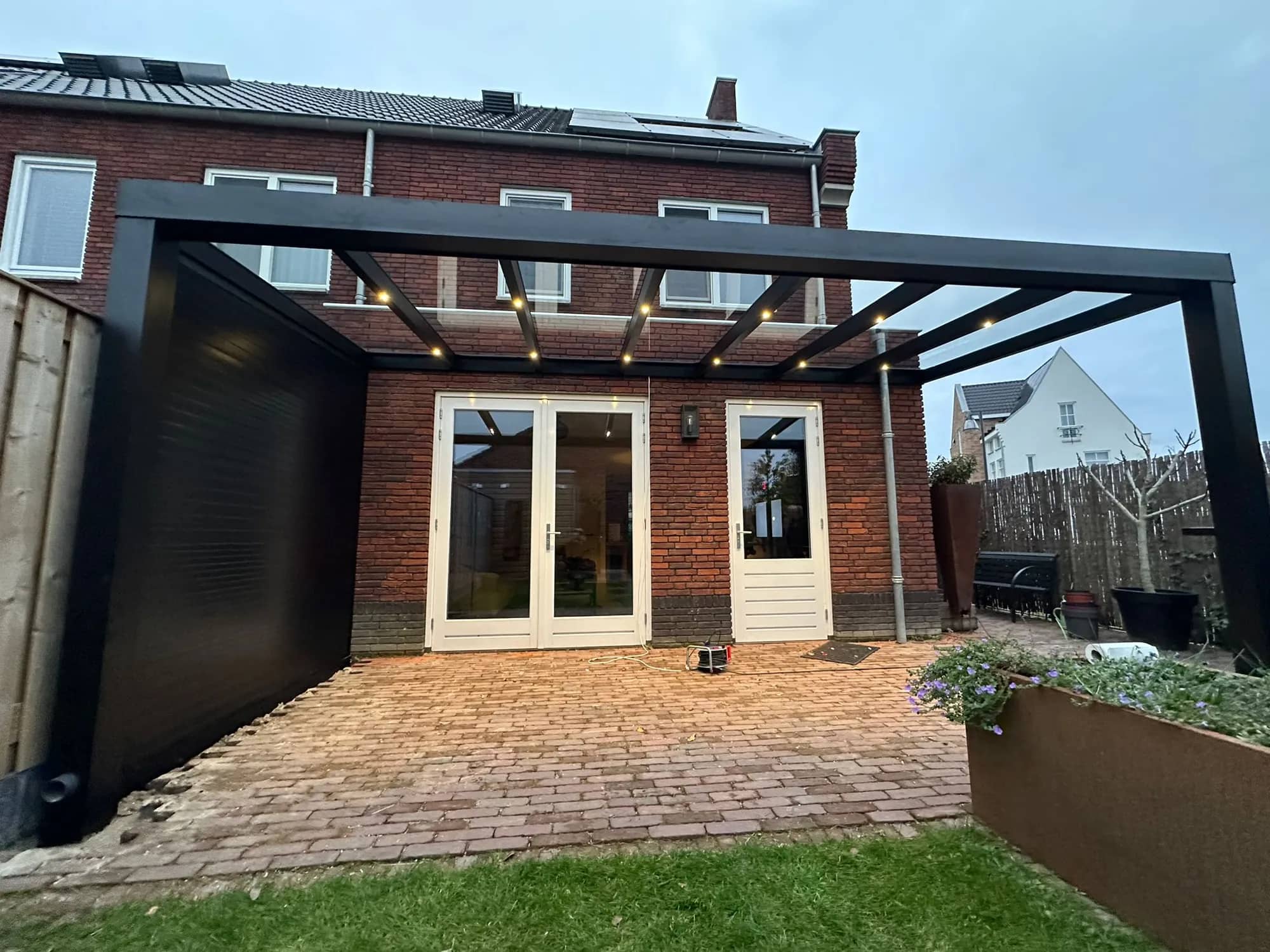 Open veranda's