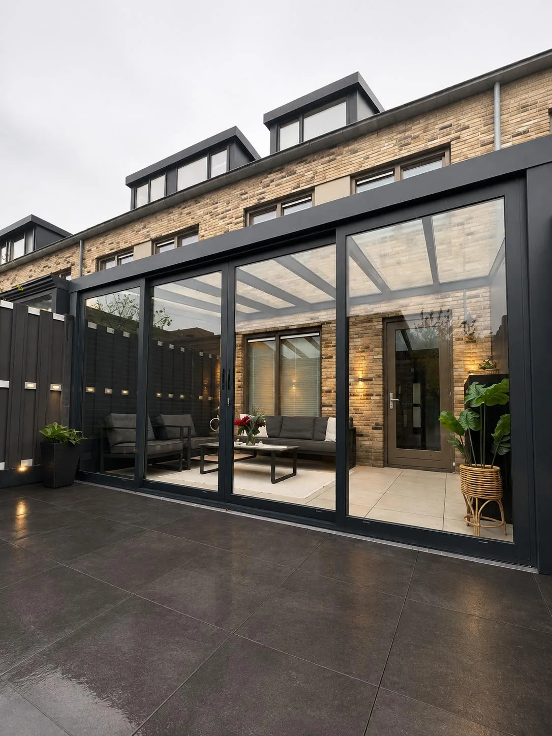 Schuifpuien van Villa Veranda