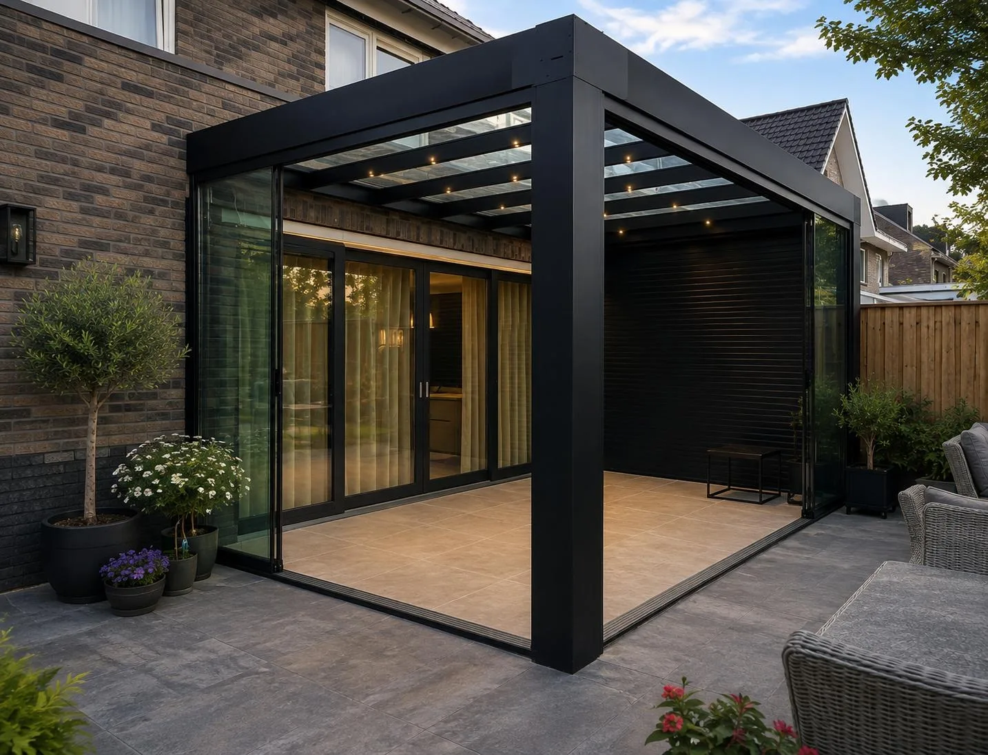 CubeLine veranda & tuinkamer van Villa Veranda