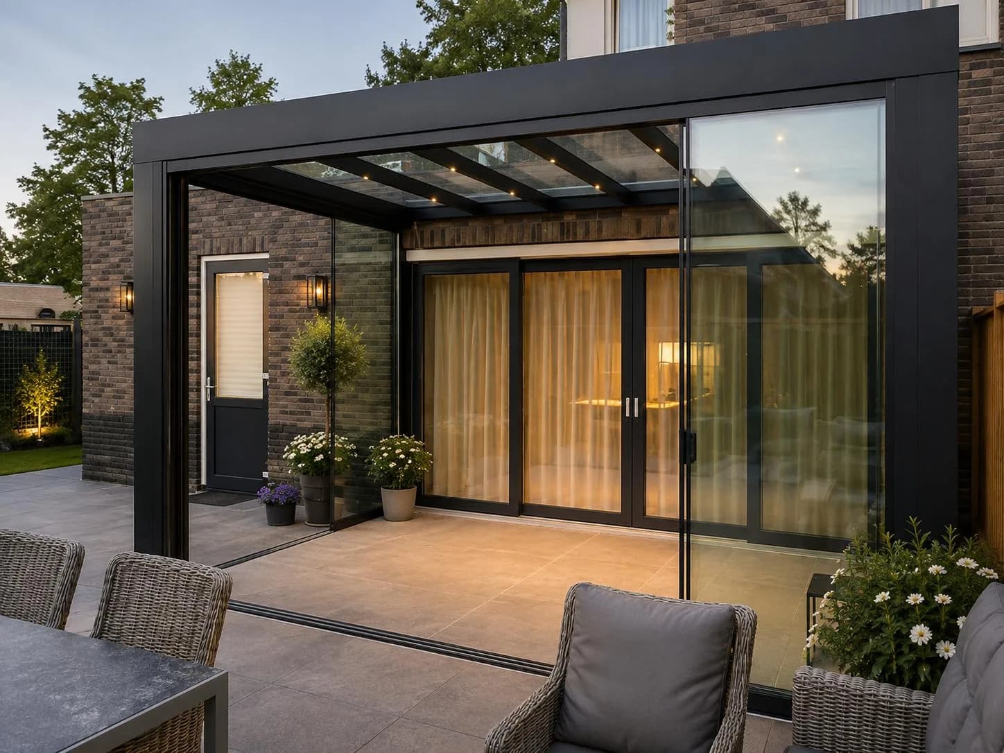 CubeLine veranda & tuinkamer geplaatst door Villa Veranda